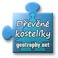 Drevené kostelíky - www.geotrophy.net Série Drevené kostelíky - www.geotrophy.net